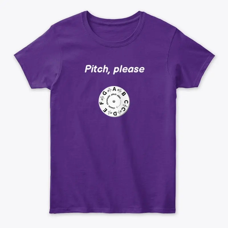 Pitch, Please (white print)