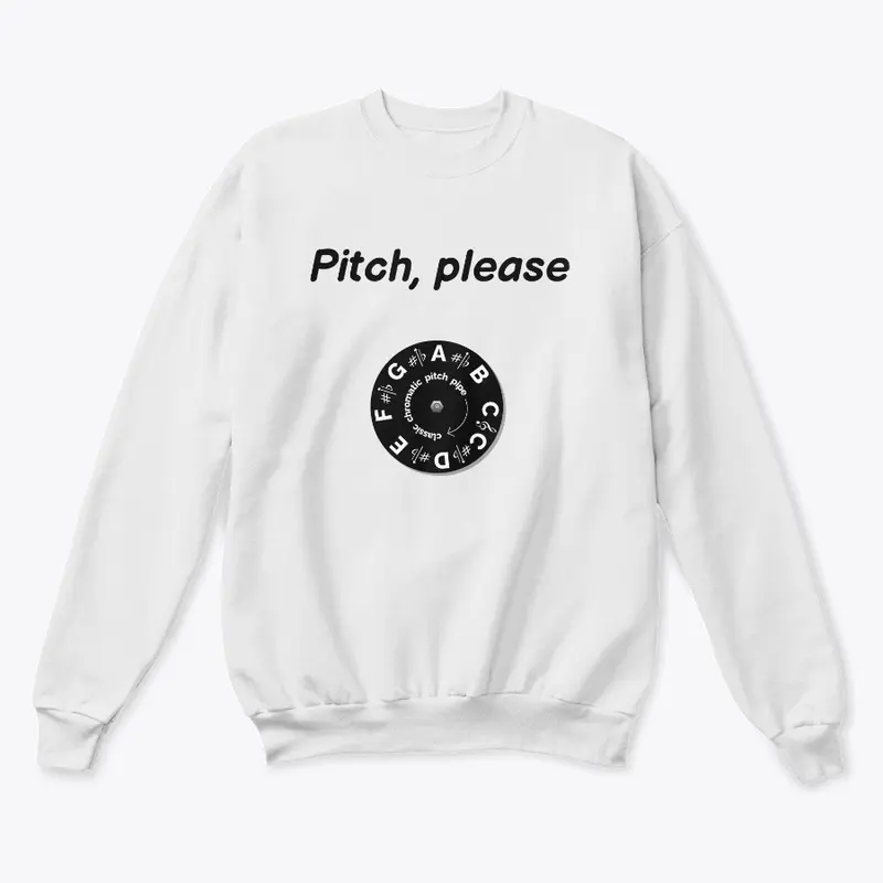 Pitch Please Black Writing