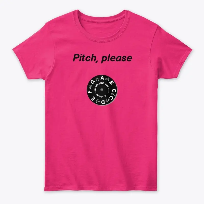 Pitch Please Black Writing