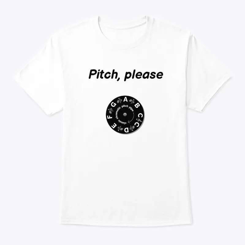 Pitch Please Black Writing