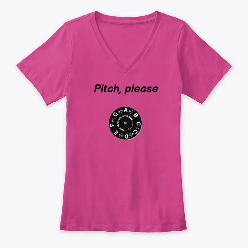 Pitch Please Black Writing